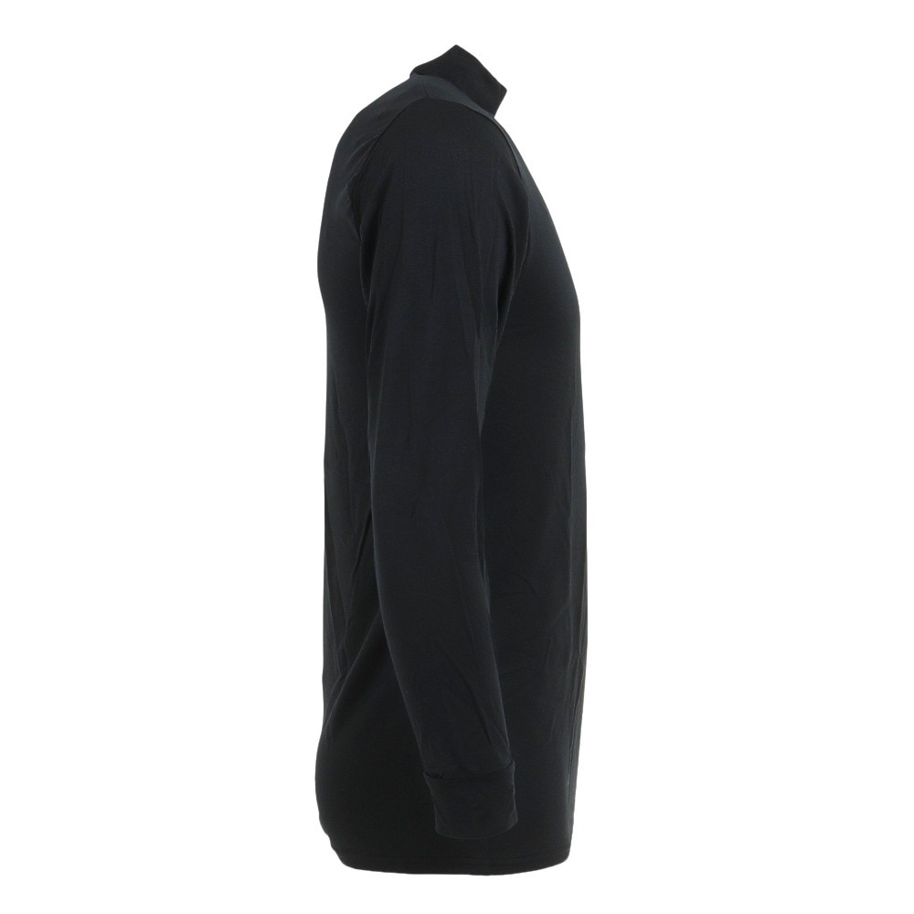 その他ブランド（OTHER BRAND）（メンズ）ヒートクロス薄手長袖ハイネックシャツ 891NN2ES0383BLK 防寒★★★