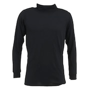その他ブランド（OTHER BRAND）（メンズ）ヒートクロス薄手長袖ハイネックシャツ 891NN2ES0383BLK