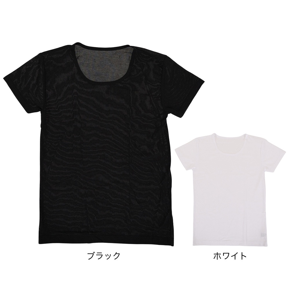 その他ブランド（OTHER BRAND）（メンズ）ドライプラス 半袖クルーネック アンダーシャツ 891PA0ASC6114BLK