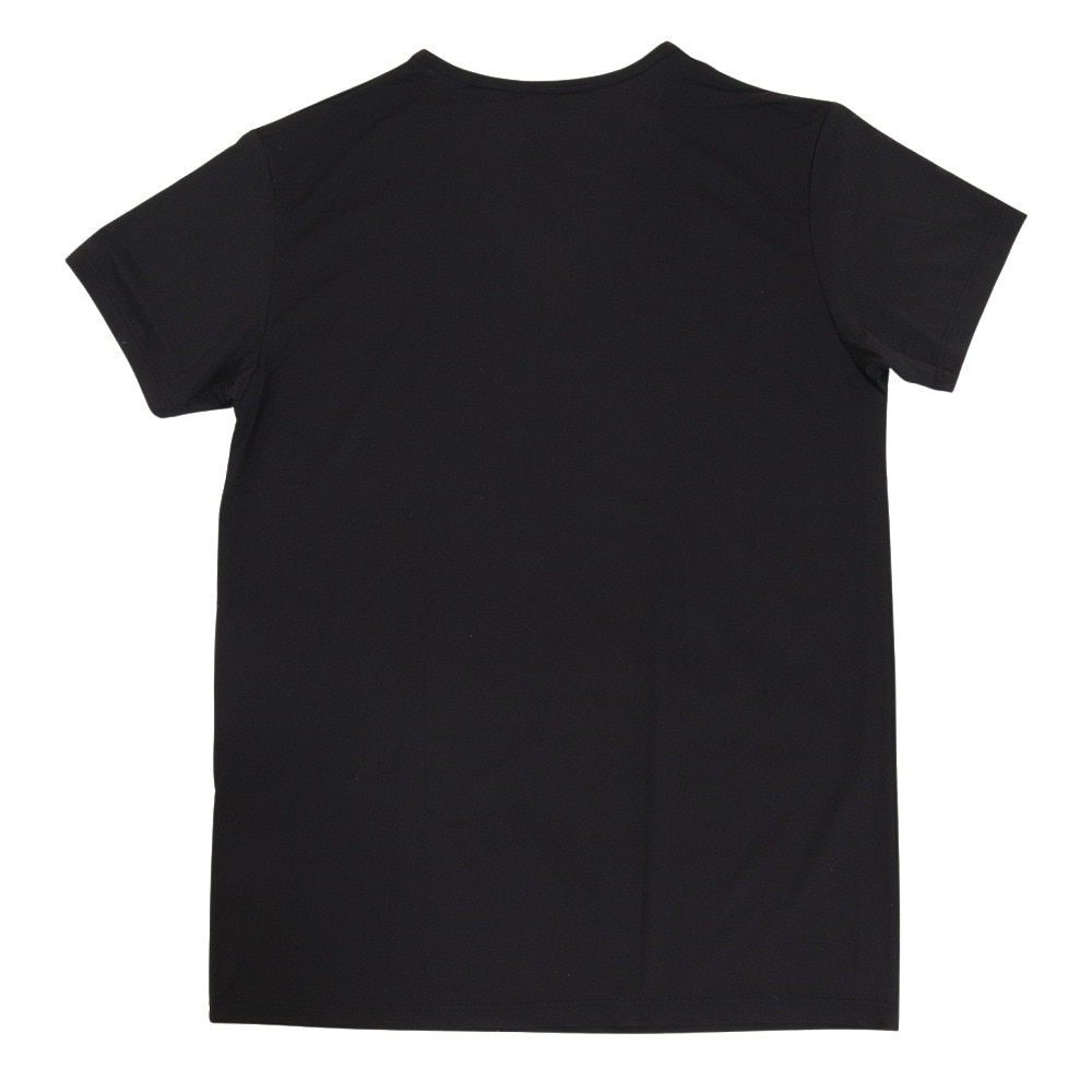 その他ブランド（OTHER BRAND）（メンズ）ドライプラスクール 半袖Vネック アンダーシャツ 891NN3GC0016 冷感 黒