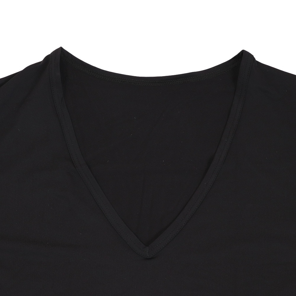 その他ブランド（OTHER BRAND）（メンズ）ドライプラスクール 半袖Vネック アンダーシャツ 891NN3GC0016 冷感 黒