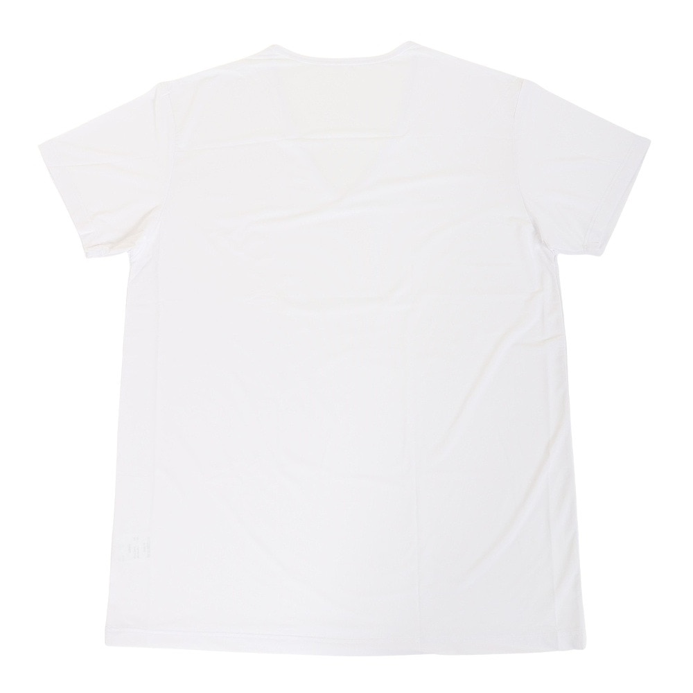 その他ブランド（OTHER BRAND）（メンズ）ドライプラスクール 半袖Vネック アンダーシャツ 891NN3GC0017 冷感 白