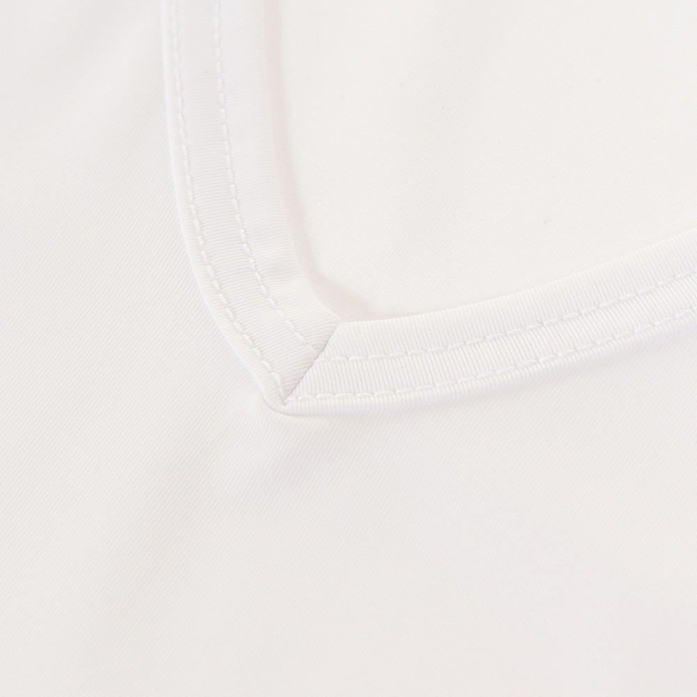 その他ブランド（OTHER BRAND）（メンズ）ドライプラスクール 半袖Vネック アンダーシャツ 891NN3GC0017 冷感 白