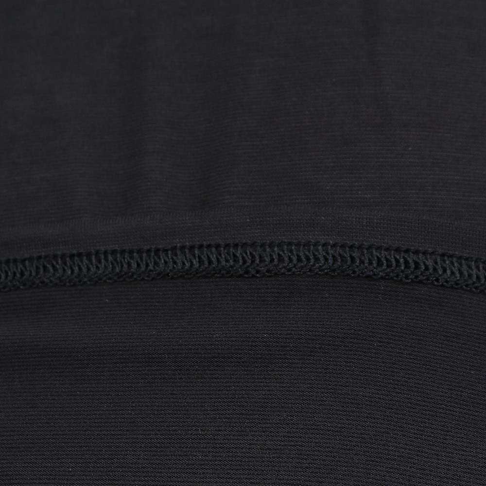 クー（Coo.）（メンズ）ヒートクロス 薄手 Vネックアンダーシャツ 891CO3ES0022 BLK 防寒 