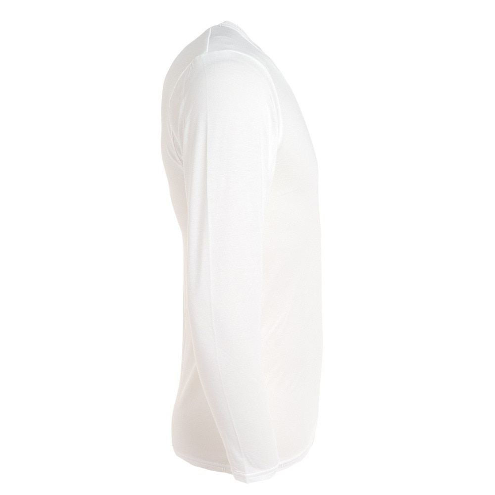 クー（Coo.）（メンズ）ヒートクロス 薄手 Vネックアンダーシャツ 891CO3ES0022 WHT 防寒