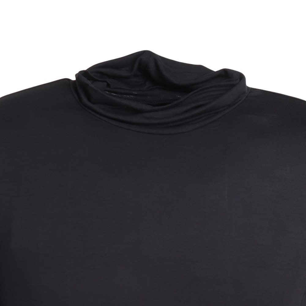 クー（Coo.）（メンズ）ヒートクロス 薄手 長袖タートルネックアンダーシャツ 891CO3ES0023 BLK 防寒