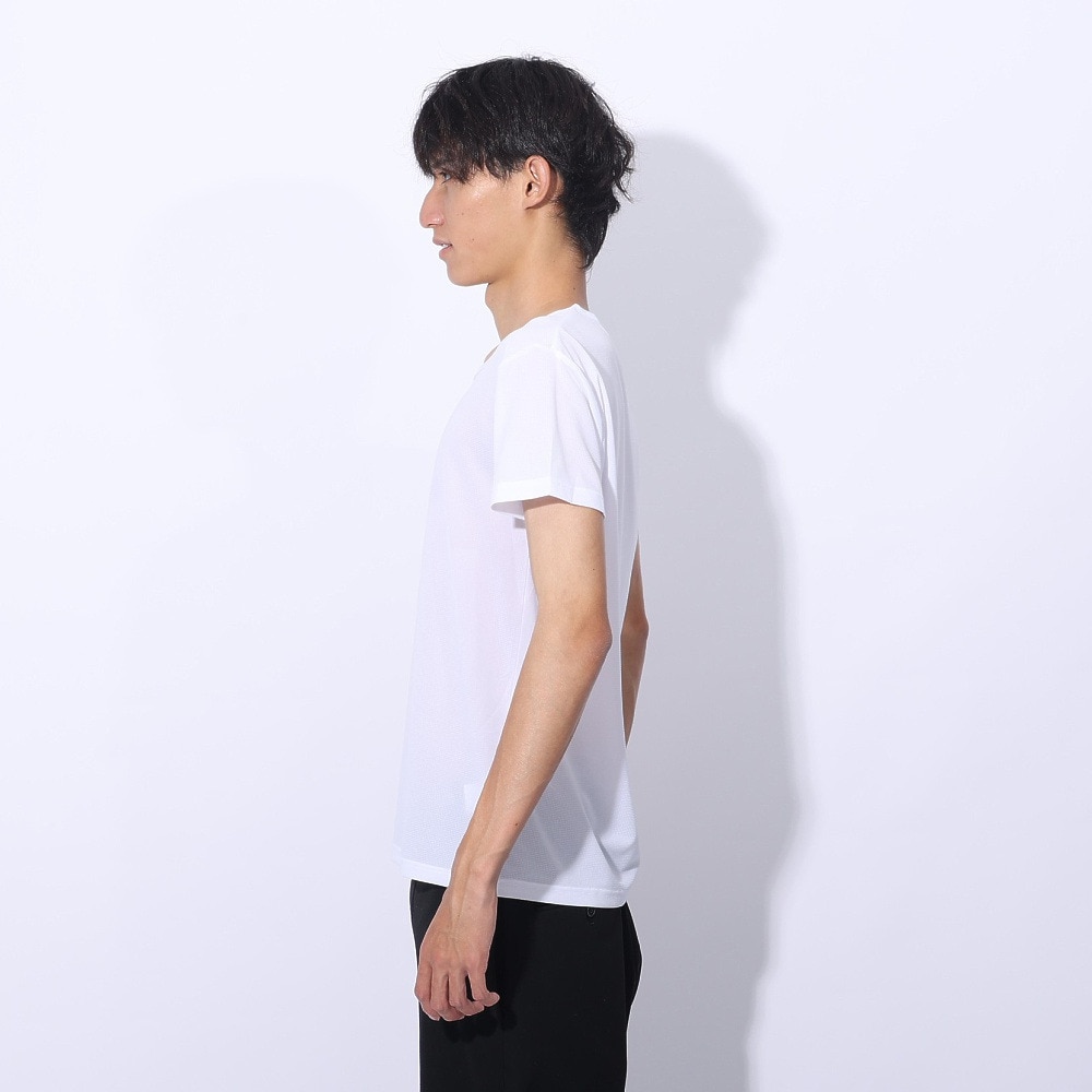 クー（Coo.）（メンズ）ドライプラス 丸首 半袖アンダーシャツ 891CO4GC0001 WHT 吸汗 速乾