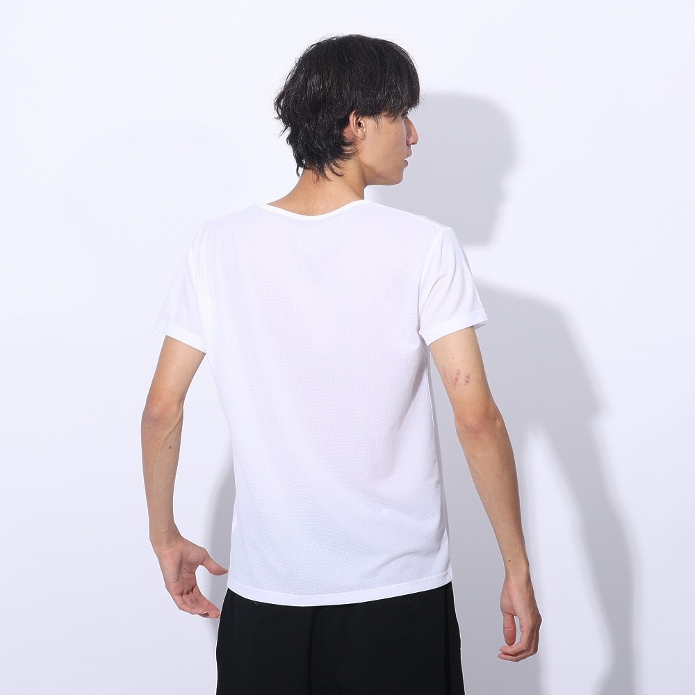 クー（Coo.）（メンズ）ドライプラス 丸首 半袖アンダーシャツ 891CO4GC0001 WHT 吸汗 速乾