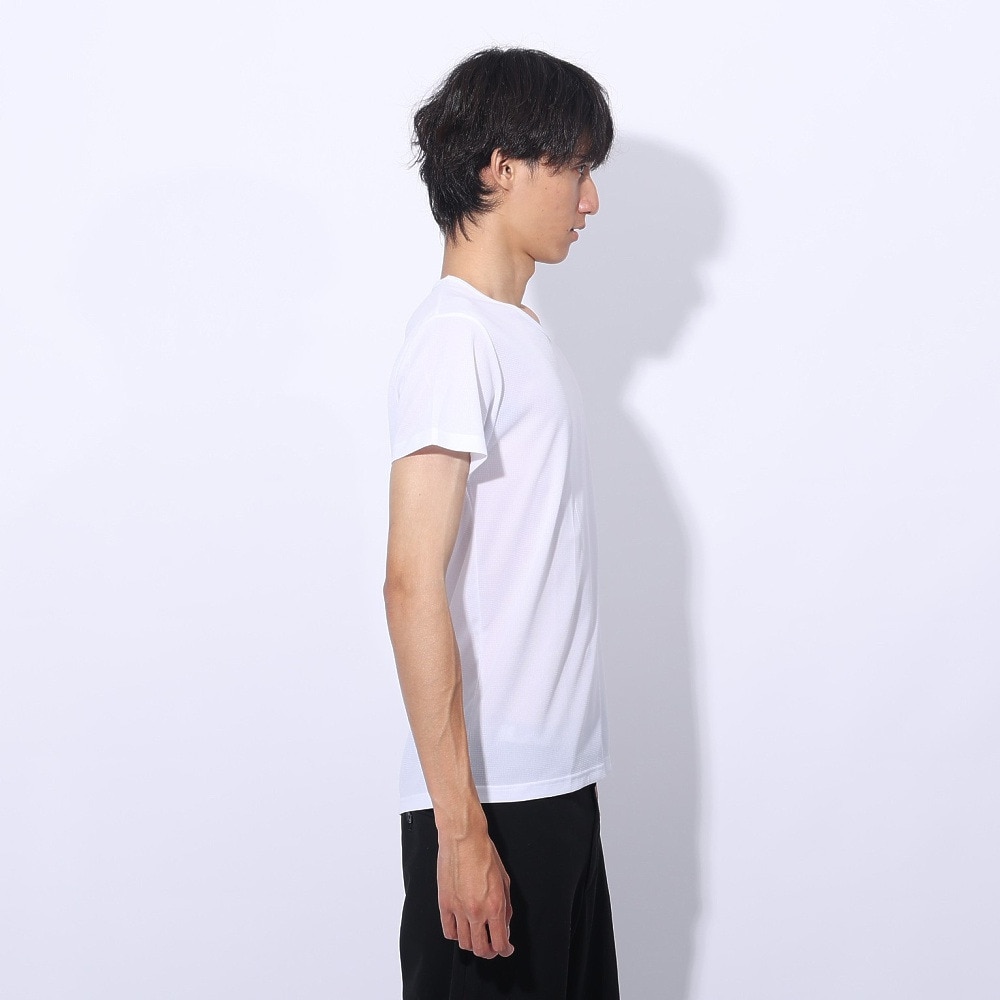 クー（Coo.）（メンズ）ドライプラス 丸首 半袖アンダーシャツ 891CO4GC0001 WHT 吸汗 速乾