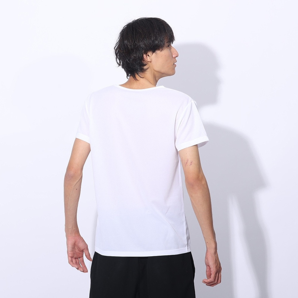 クー（Coo.）（メンズ）ドライプラス Vネック 半袖アンダーシャツ 891CO4GC0002 WHT 吸汗 速乾