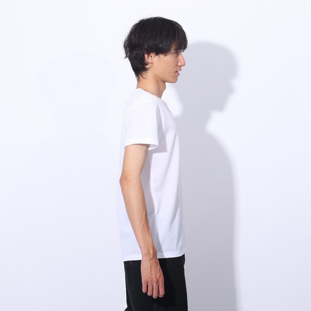 クー（Coo.）（メンズ）ドライプラス Vネック 半袖アンダーシャツ 891CO4GC0002 WHT 吸汗 速乾