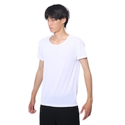 (メンズ)ドライプラスクール 半袖クルーネックシャツ 891CO4GC0006 WHT 冷感 白