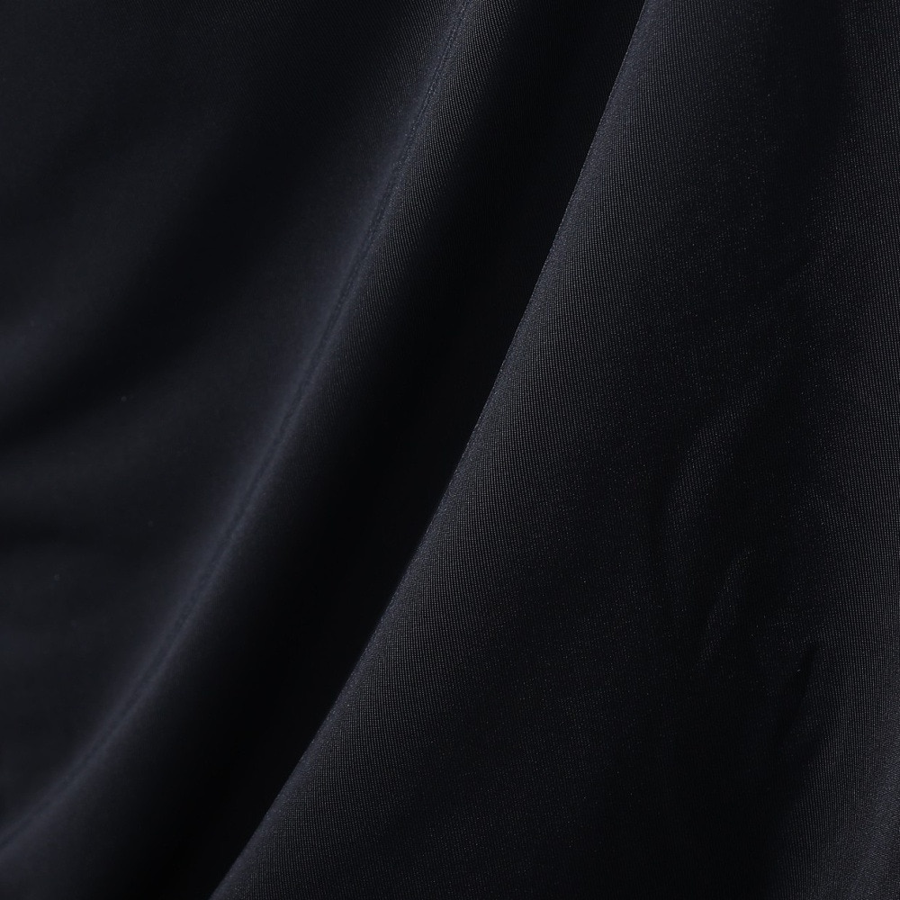 クー（Coo.）（メンズ）ドライプラスクール ハイネック 長袖アンダーシャツ 891CO4GC0012 BLK 冷感 黒