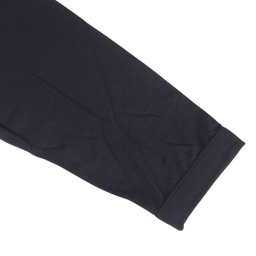 クー（Coo.）（メンズ）ヒートクロス 薄手 長袖 クルーネックシャツ 891CO4ES0121 BLK S-3Lサイズ 黒 吸湿発熱 保温 抗菌 防臭