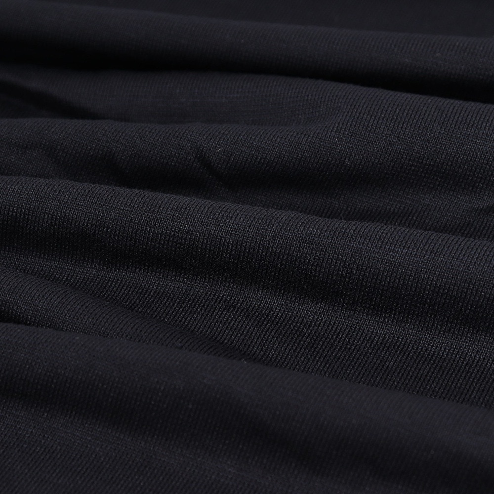 クー（Coo.）（メンズ）ヒートクロス 薄手 長袖 クルーネックシャツ 891CO4ES0121 BLK S-3Lサイズ 黒 吸湿発熱 保温 抗菌 防臭