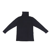 (メンズ)ヒートクロス 薄手 長袖 タートルネックシャツ 891CO4ES0122 BLK S-3Lサイズ 黒 吸湿発熱 保温 抗菌 防臭