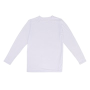 (メンズ)ヒートクロス 薄手 長袖 クルーネックシャツ 891CO4GC0124 WHT S-Lサイズ 白 吸湿発熱 保温 抗菌 防臭