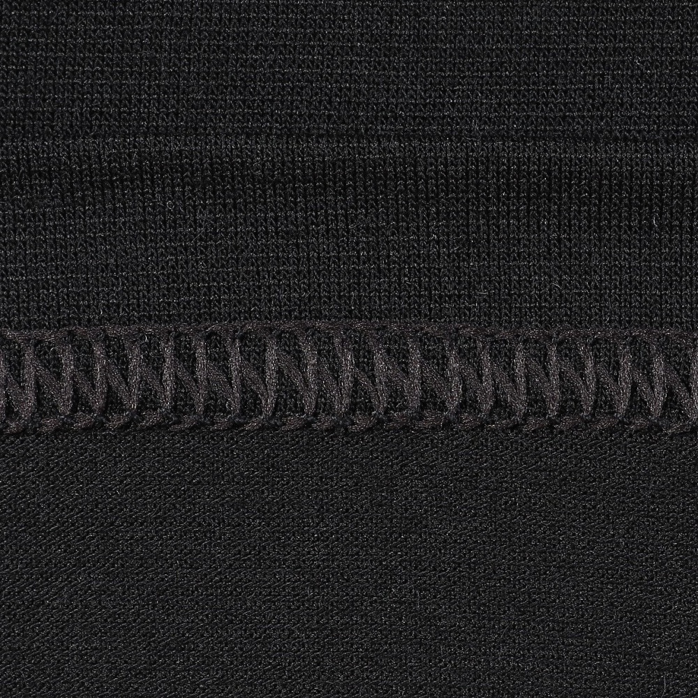 クー（Coo.）（メンズ）ヒートクロス 薄手 9分袖Vネック インナーシャツ 891CO4GC0125 BLK 保温 発熱素材 M-LLサイズ