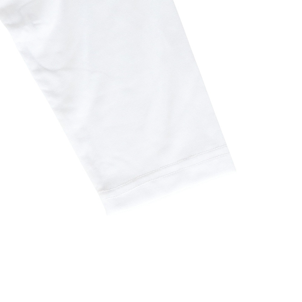 クー（Coo.）（メンズ）ヒートクロス 薄手 9分袖Vネックシャツ 891CO4GC0126 WHT 発熱素材 ホワイト