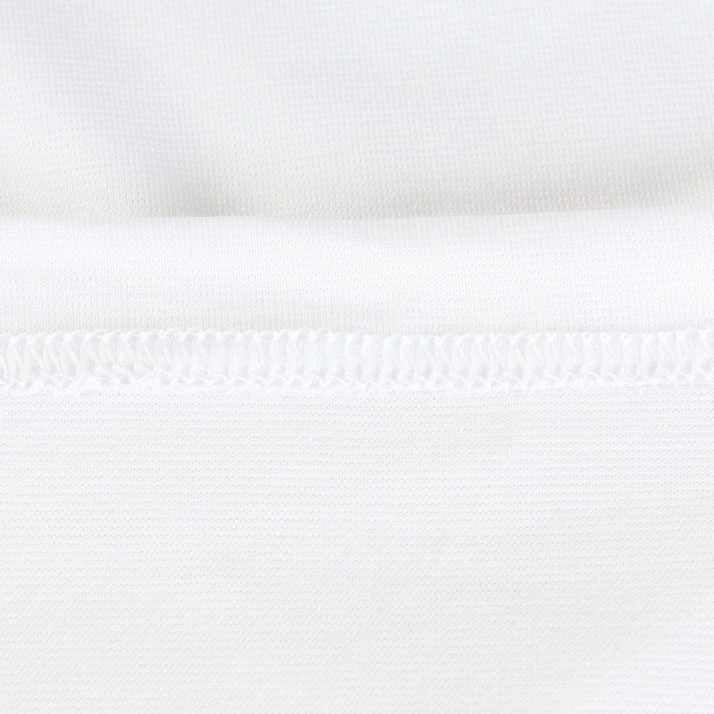 クー（Coo.）（メンズ）ヒートクロス 薄手 9分袖Vネックシャツ 891CO4GC0126 WHT 発熱素材 ホワイト