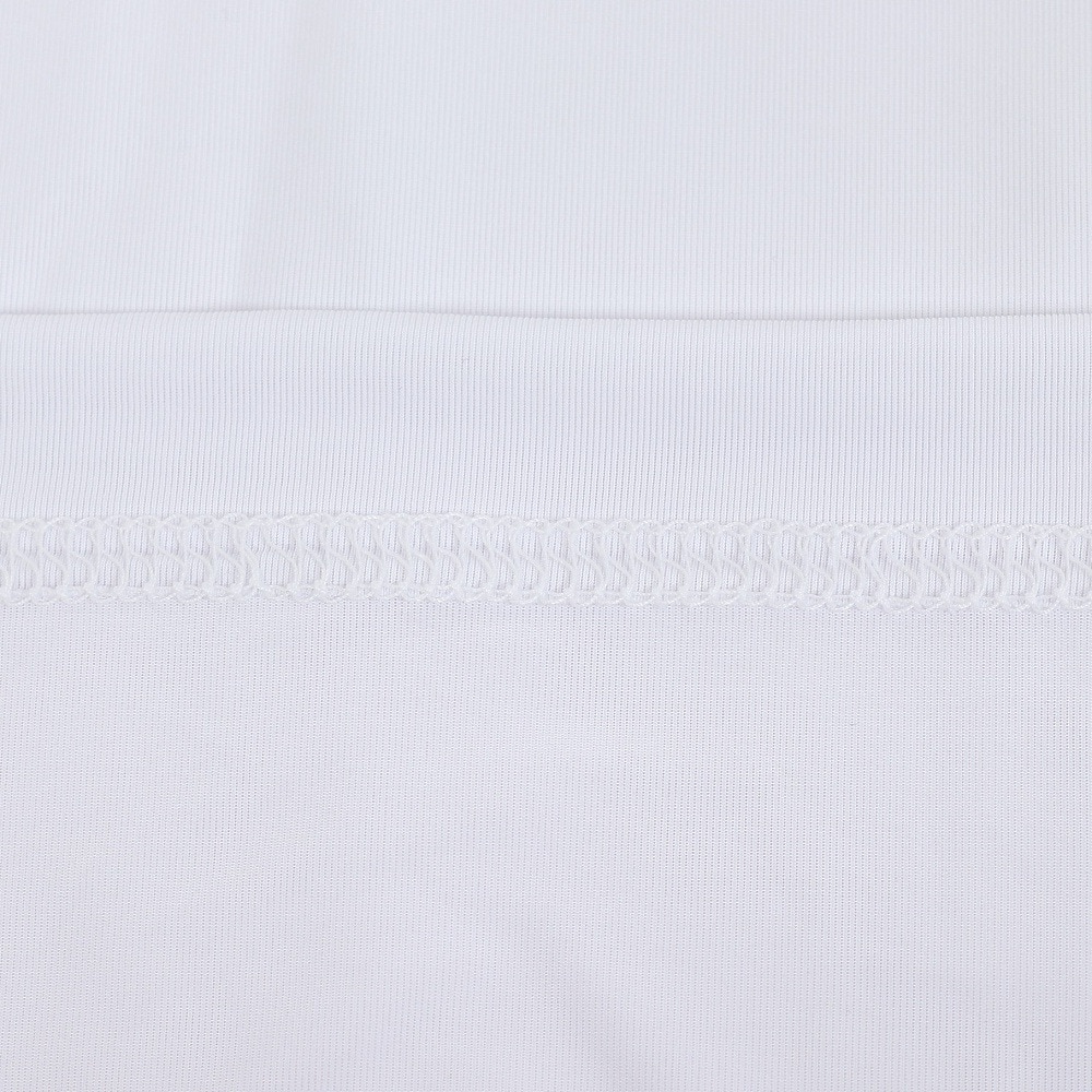 クー（Coo.）（メンズ）半袖クルーネックシャツ ドライプラス  白 S-3Lサイズ 891CO5ASC0001 WHT 吸汗速乾 抗菌防臭 ネックラウンド シンプル 新調 衣替え