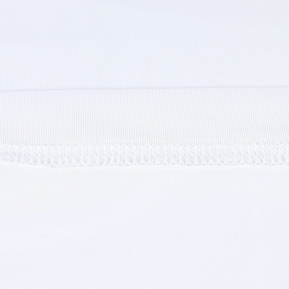 クー（Coo.）（メンズ）Vネックシャツ ドライプラス ノースリーブ 白  S-3Lサイズ 891CO5ASC0003 WHT 吸汗速乾 抗菌防臭 シンプル 新調 衣替え 肌着
