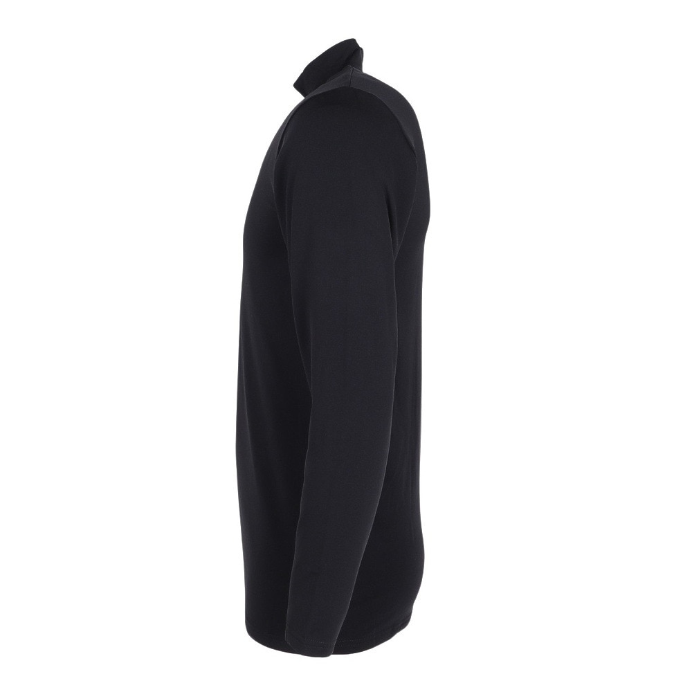 その他ブランド（OTHER BRAND）（メンズ）DS  長袖 ハイネック アンダ-シャツ 黒 ブラック S-3Lサイズ 891CO5GC0011 BLK 軽量 軽い 裏起毛 保温