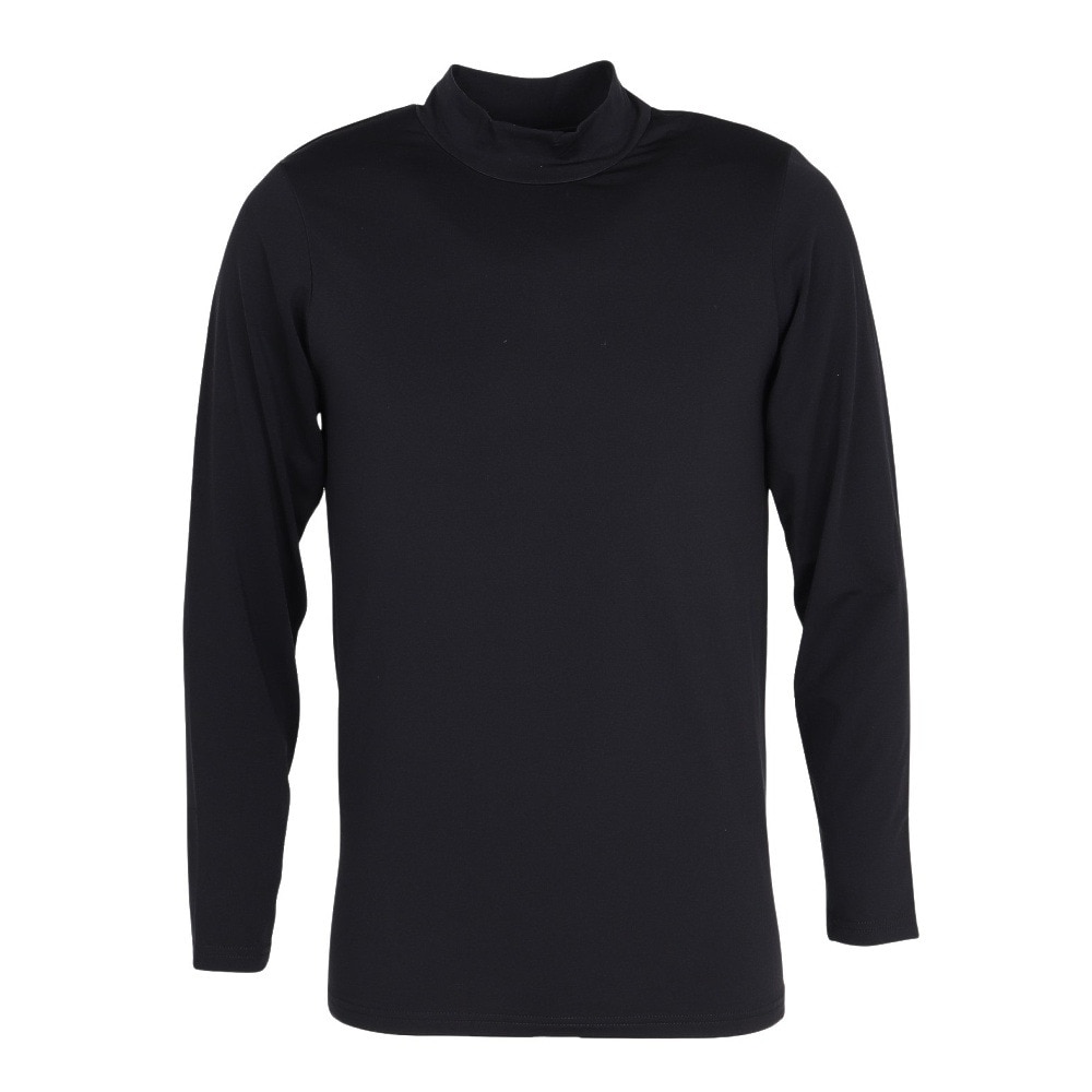 その他ブランド（OTHER BRAND）（メンズ）DS  長袖 ハイネック アンダ-シャツ 黒 ブラック S-3Lサイズ 891CO5GC0011 BLK 軽量 軽い 裏起毛 保温