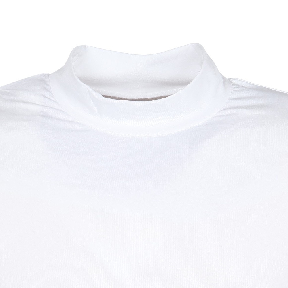 その他ブランド（OTHER BRAND）（メンズ）DS  長袖 ハイネック アンダ-シャツ 白 ホワイト S-3Lサイズ 891CO5GC0011 WHT 軽量 軽い 裏起毛 保温