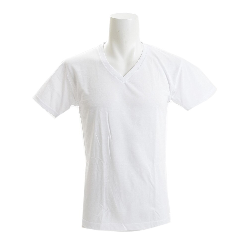  2P半袖VネックTシャツ 891Q7TF1823 WHT オンライン価格