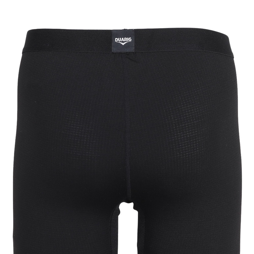 デュアリグ（DUARIG）（メンズ）タイツ ドライウォーム 黒 S-3Lサイズ 5F0020-WAUW-891GC BLK 吸汗 速乾 保温 裏起毛 消臭 レギンス