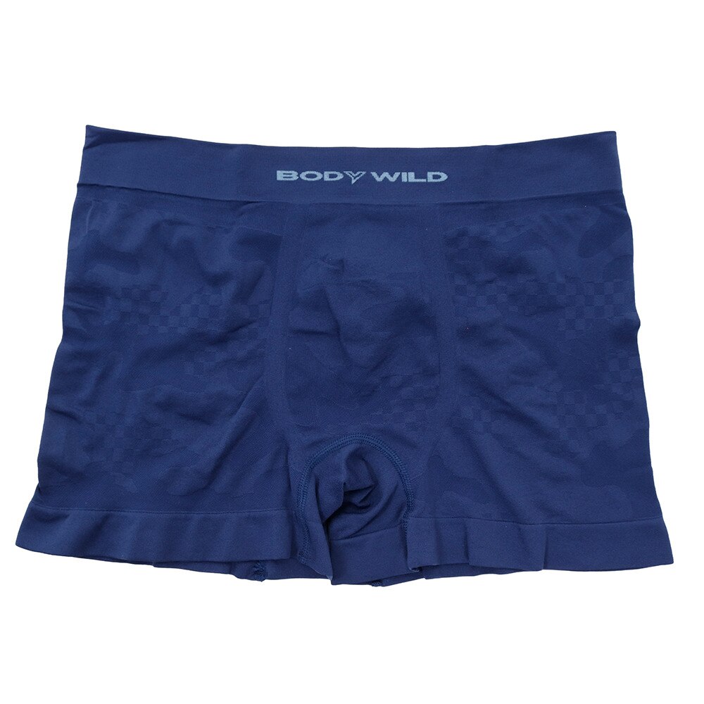  立体成型カモ柄 ボクサーパンツ BWS865J BLU