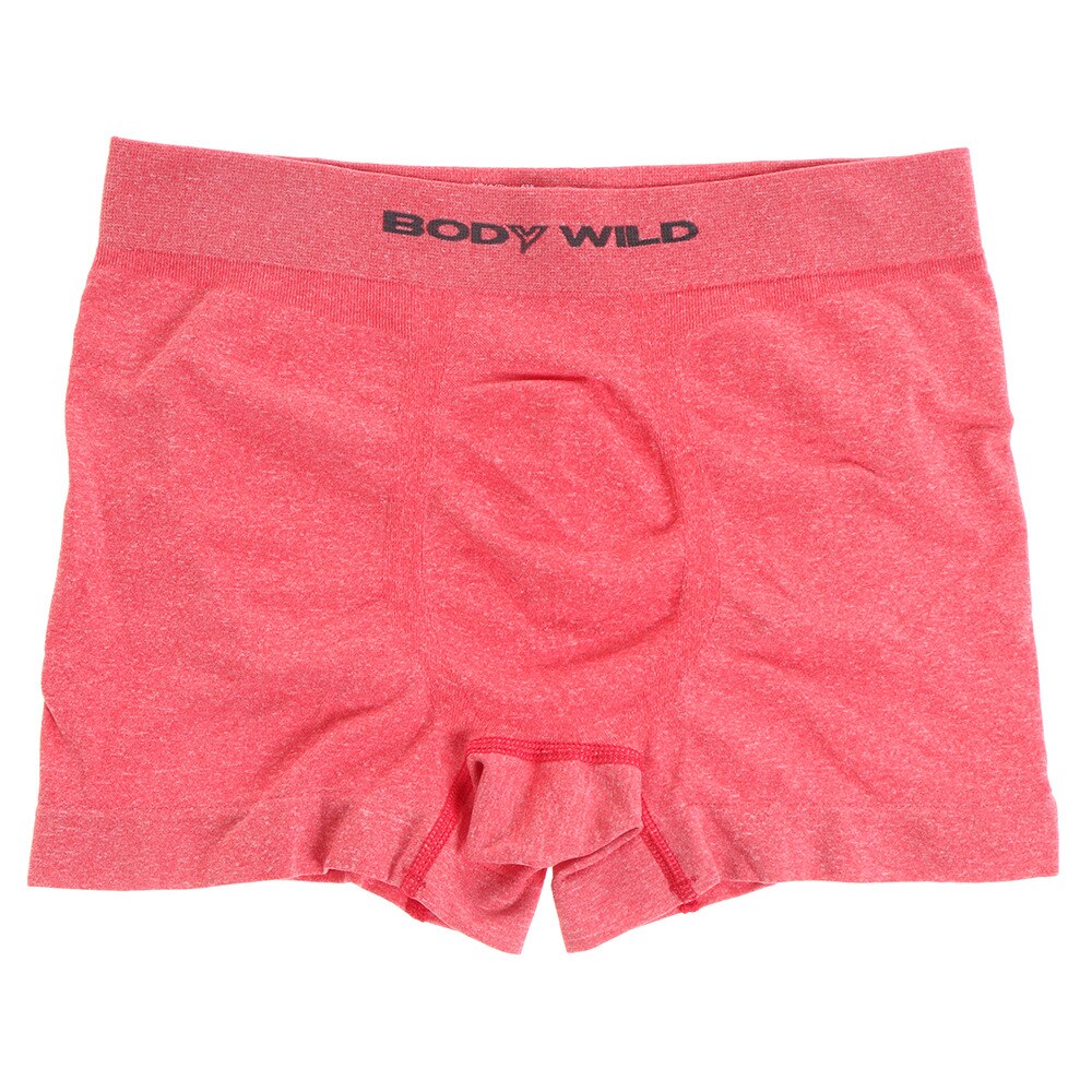  立体成型ボクサーパンツ 杢調 BWS853J RED