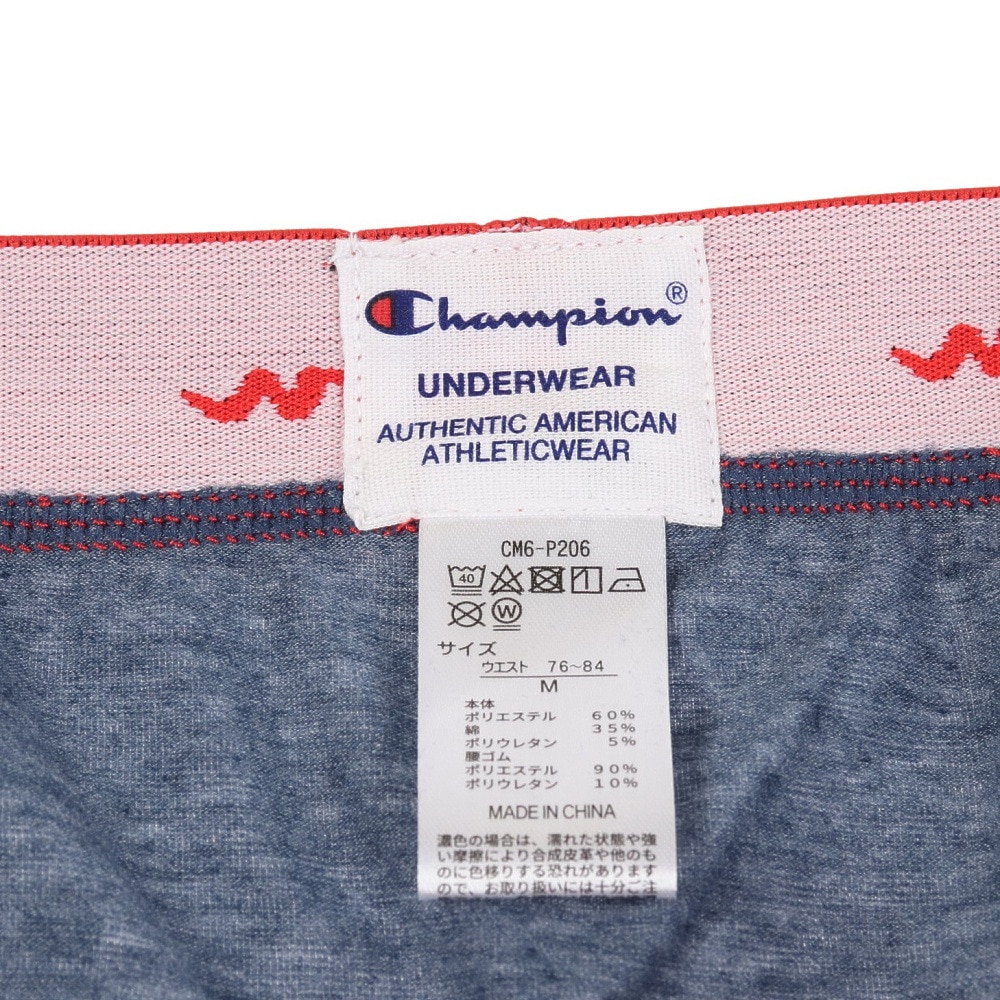 チャンピオン(CHAMPION)(メンズ)スクリプトロゴ ボクサーブリーフ CM6-P206 371 スポーツ用品はスーパースポーツゼビオ チャンピオン ボクサーパンツ メンズ スクリプトロゴ ボクサーブリーフ CM6-P206-371 Champion