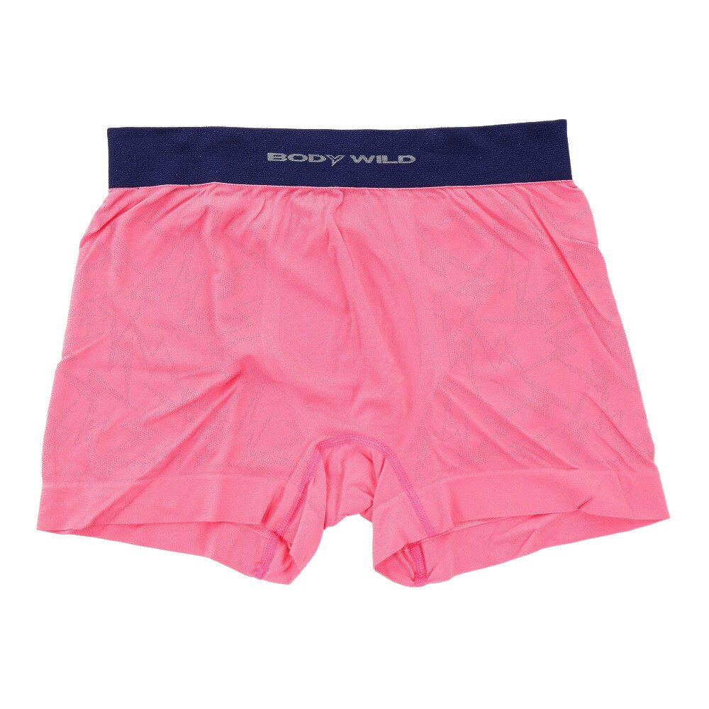  ボクサーパンツ 前閉じ 立体成型 メッシュ BWC895J PNK