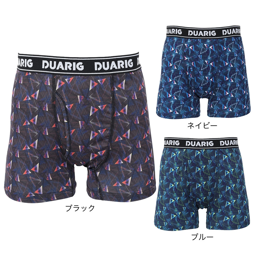 デュアリグ（DUARIG）（メンズ）ボクサーパンツ 3S0001-WAUW-891GC BLK