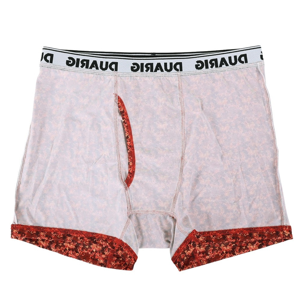 デュアリグ（DUARIG）（メンズ）ボクサーパンツ スプラッシュ 3S0002-WAUW-891GC RED