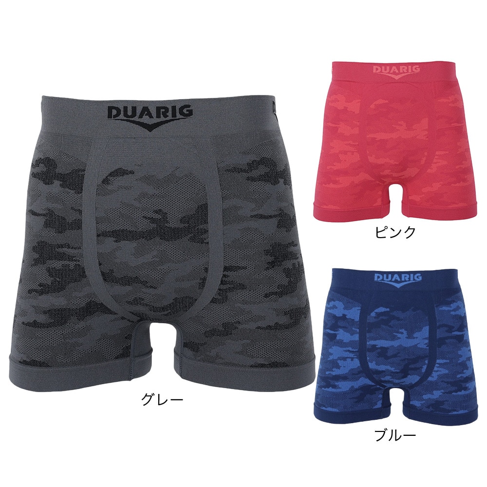 デュアリグ（DUARIG）（メンズ）ボクサーパンツ カモ 3S0006-WAUW-891GC GRY
