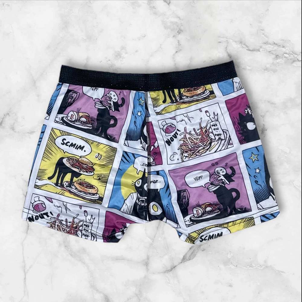 その他ブランド（OTHER BRAND）（メンズ）YCNMボクサーブリーフ マンガキャット 9365-MC