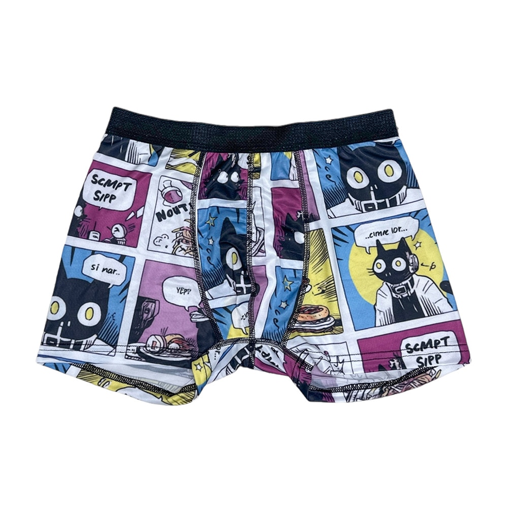 その他ブランド（OTHER BRAND）（メンズ）YCNMボクサーブリーフ マンガキャット 9365-MC