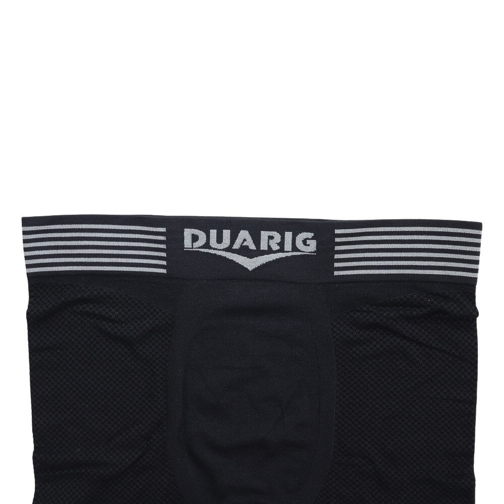 デュアリグ（DUARIG）（メンズ）成型ボクサーパンツ ドライプラス ボーダー 黒 M-LLサイズ 5S0002-WAUW-891GC BLK 吸汗速乾 抗菌防臭 新調 衣替え シンプル