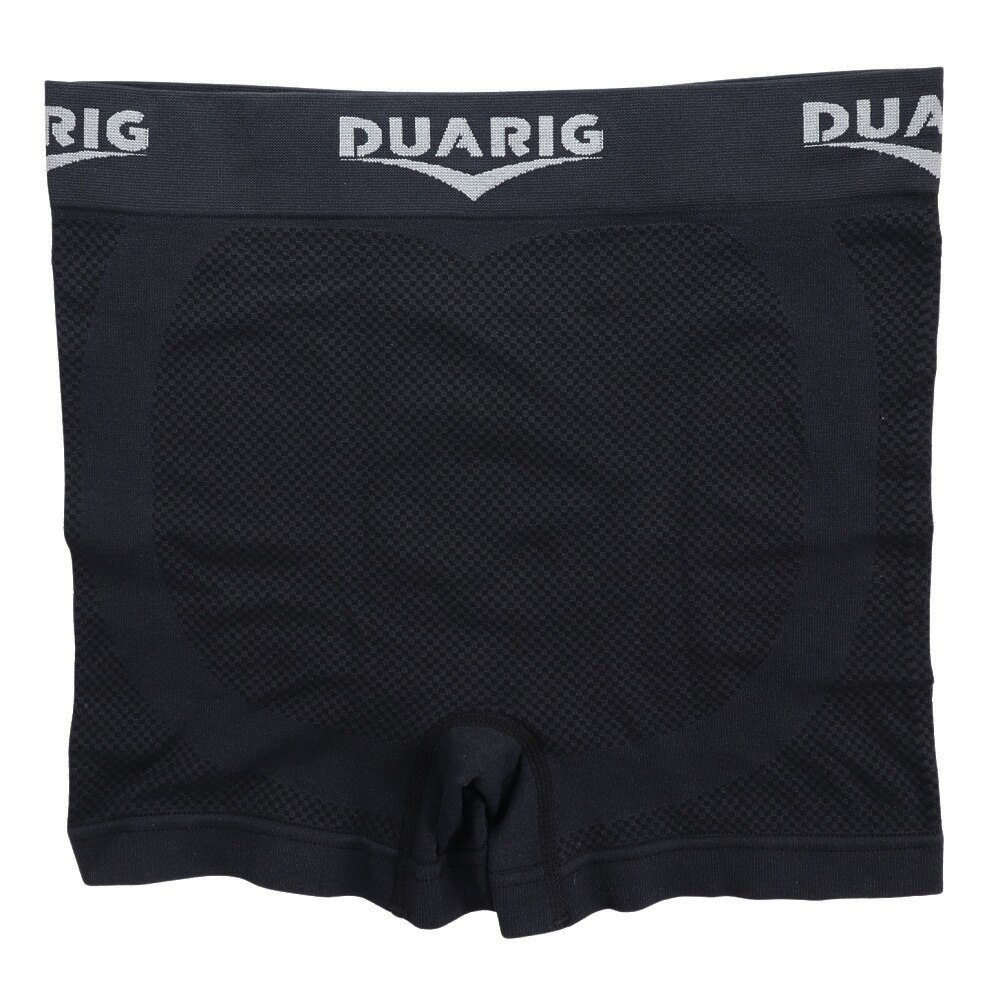 デュアリグ（DUARIG）（メンズ）成型ボクサーパンツ ドライプラス 黒 M-LLサイズ 5S0003-WAUW-891GC BLK 吸汗速乾 抗菌防臭 新調 衣替え シンプル カジュアル 