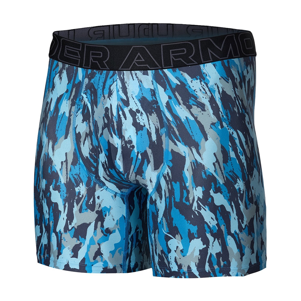 アンダーアーマー（UNDER ARMOUR）（メンズ）下着 パフォーマンステック 6インチ ノベルティ アンダーウェア S-3L 青 1387411 494 メンズ下着 ボクサー