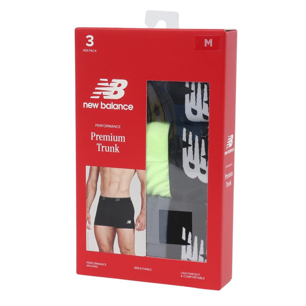 ニューバランス（new balance）（メンズ）プレミアムボクサー 3インチ