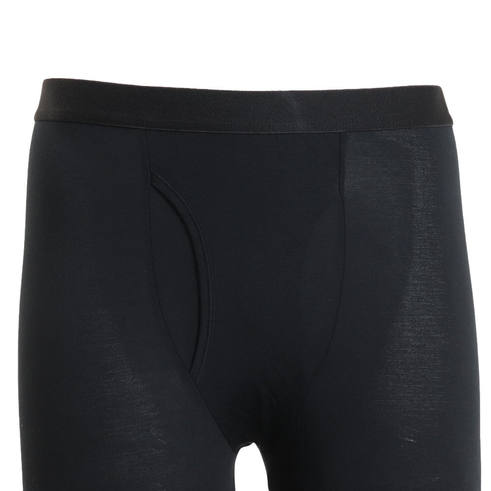 その他ブランド（OTHER BRAND）（メンズ）ヒートクロス 薄手ロング丈タイツ 891NN2ES0384BLK 防寒★★★