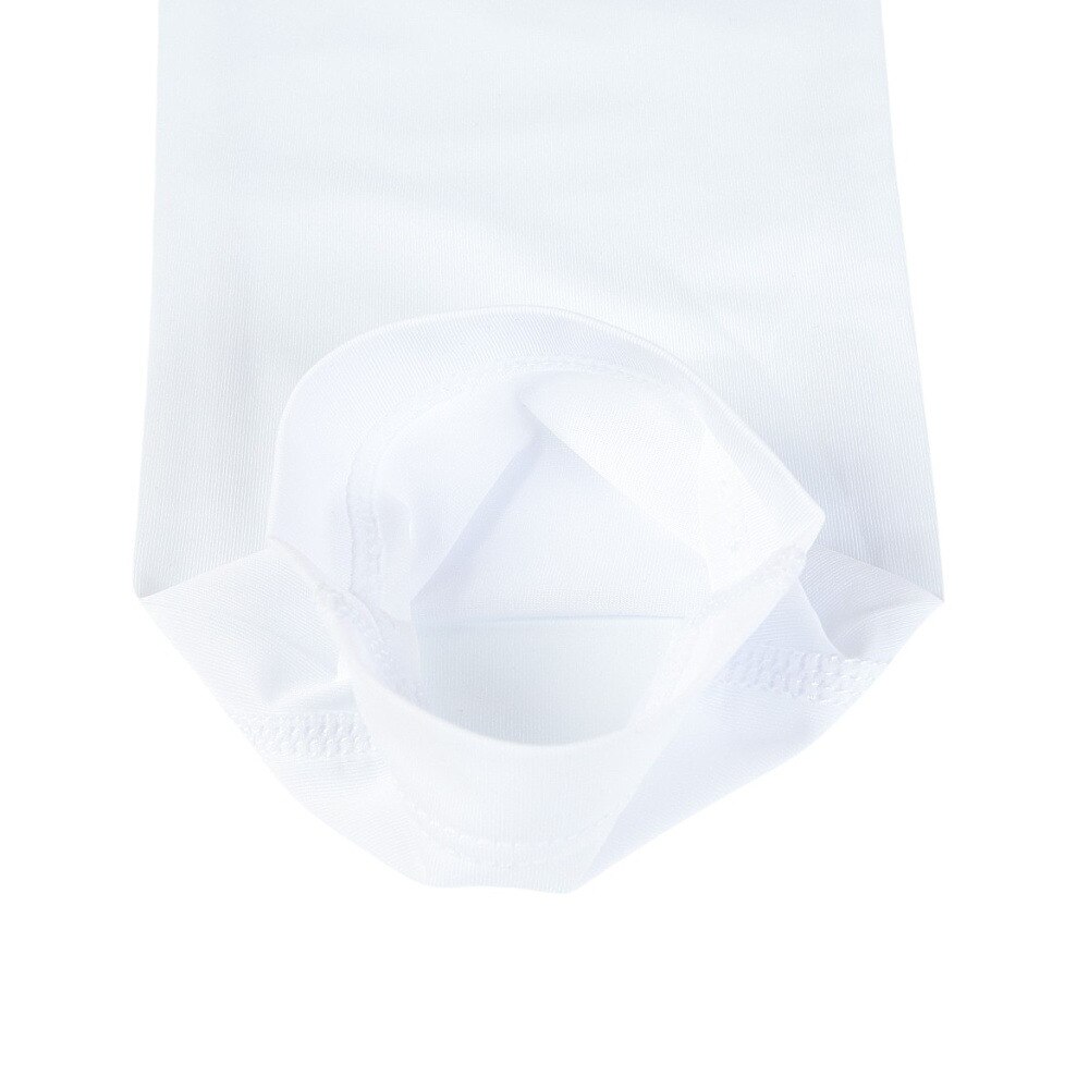 クー（Coo.）（メンズ）ドライプラスクール アームカバー メッシュ 891CO4GC0017 WHT 冷感 白