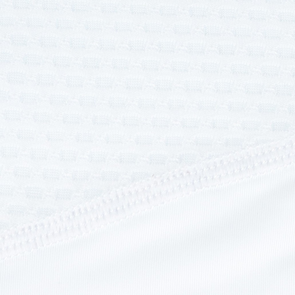 クー（Coo.）（メンズ）ドライプラスクール アームカバー メッシュ 891CO4GC0017 WHT 冷感 白