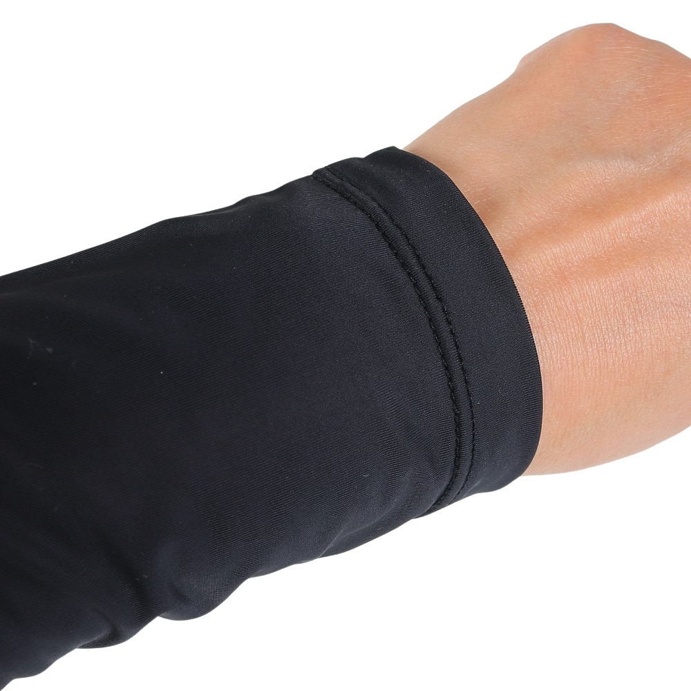 クー（Coo.）（メンズ）ドライプラスクール アームカバー ベーシック 891CO4GC0019 BLK 冷感