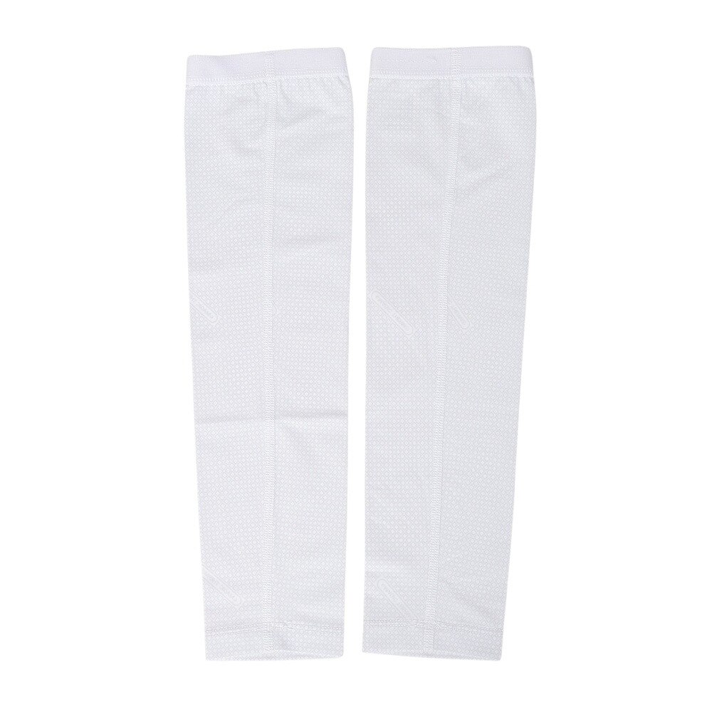 クー（Coo.）（メンズ）ドライプラスクール アームカバー ベーシック 891CO4GC0020 WHT 冷感
