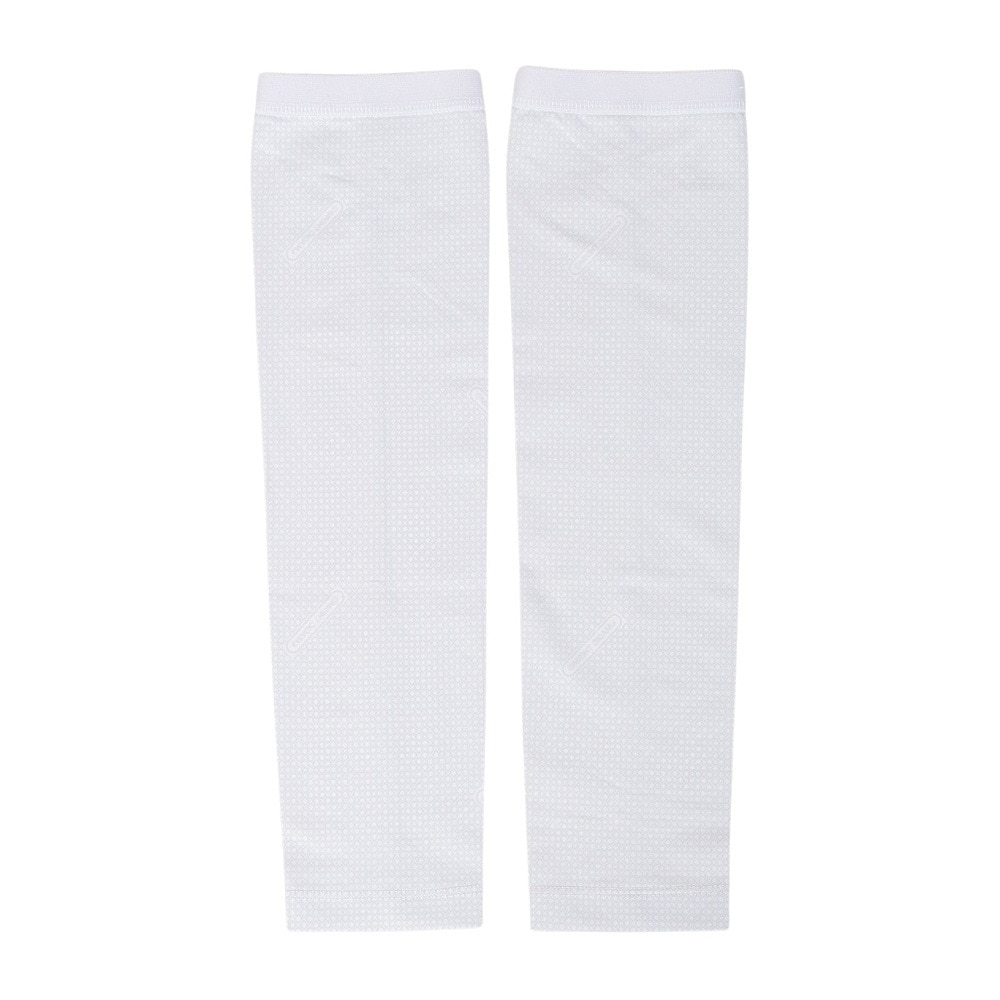 クー（Coo.）（メンズ）ドライプラスクール アームカバー ベーシック 891CO4GC0020 WHT 冷感